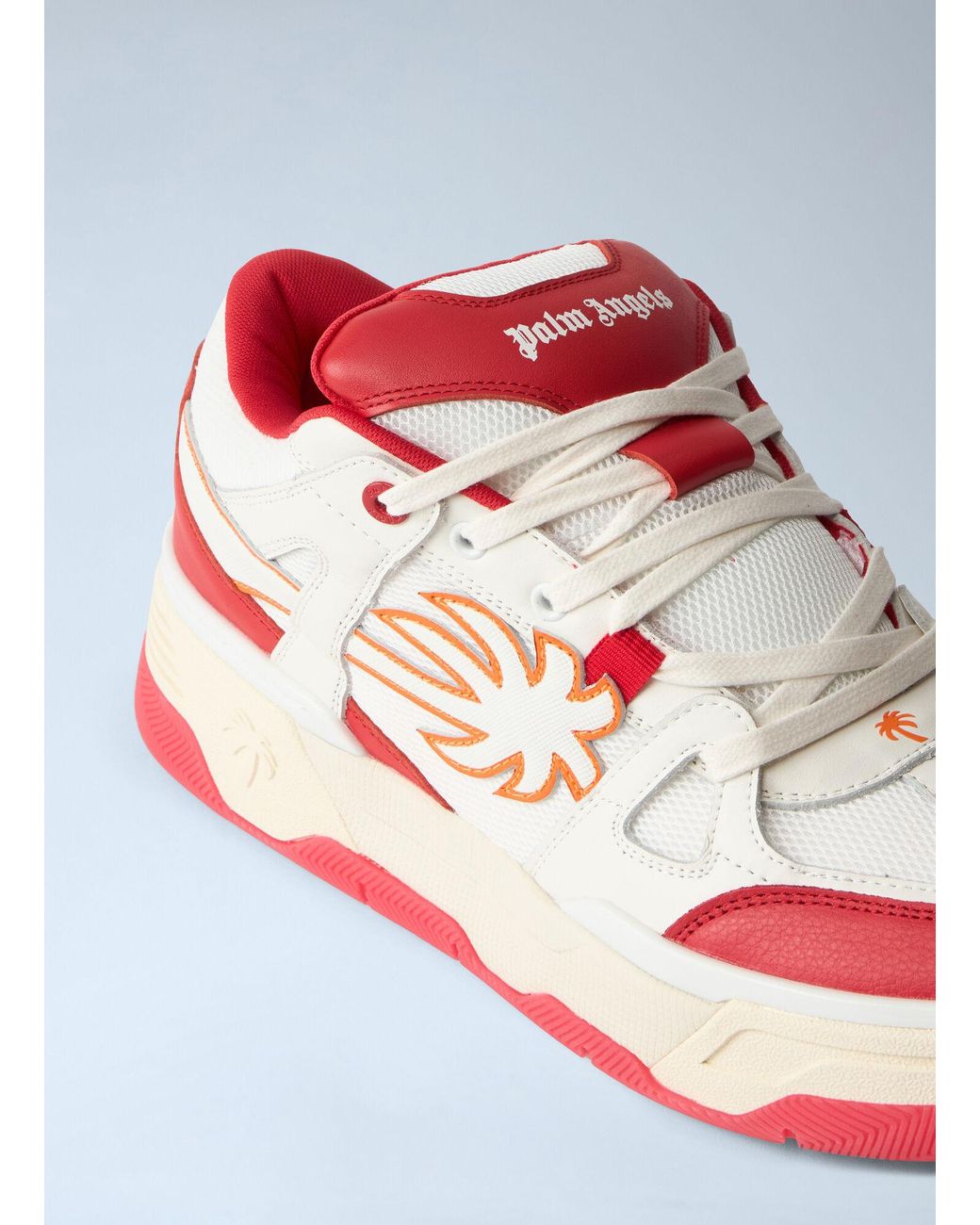 Palm Angels White Palm Skate Sneakers for men