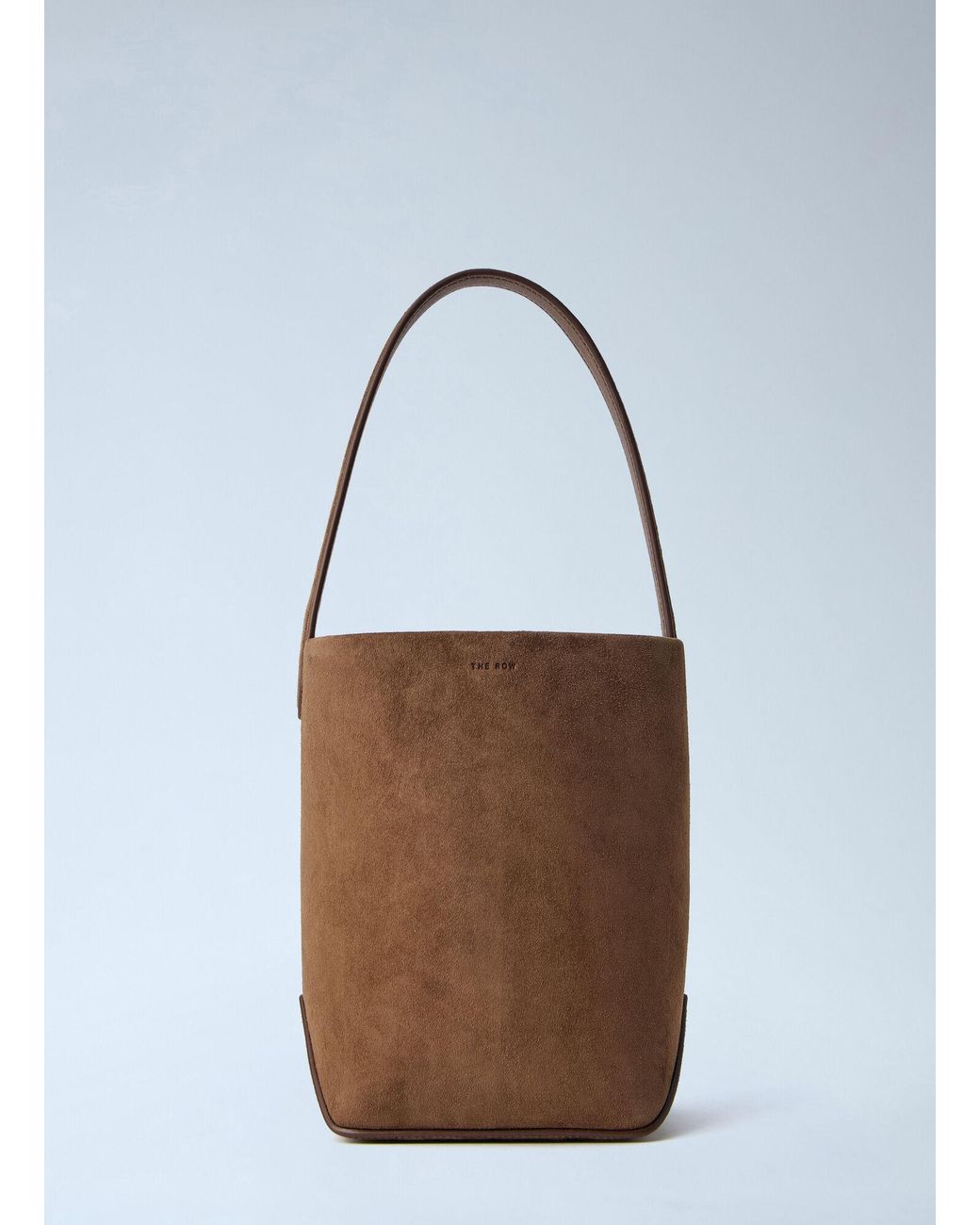 The Row Brown Small N/S Park Edge Tote Bag