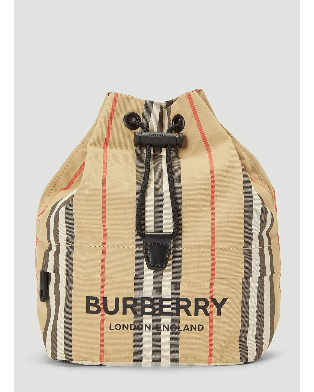 burberry nylon drawstring backpack