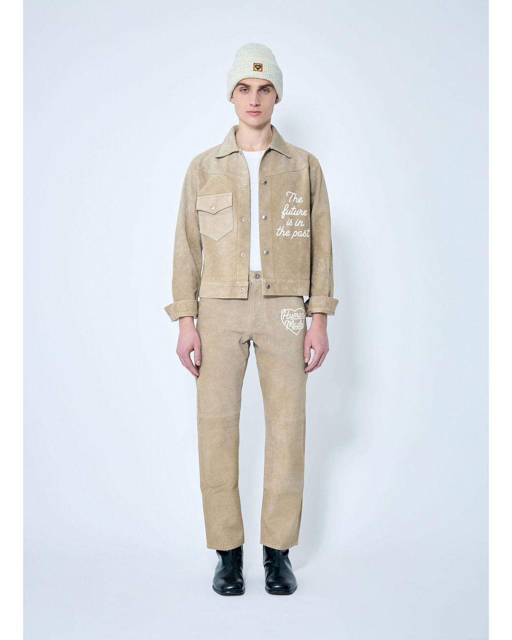 Human Made Natural Suede Pants for men