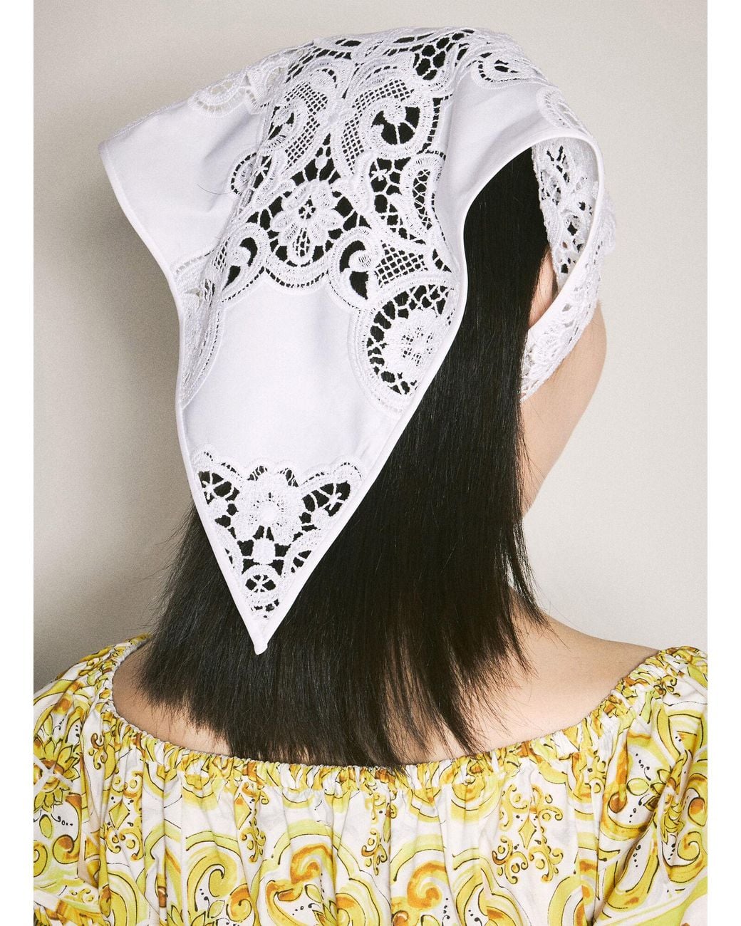 Dolce & Gabbana Natural Triangle Bandana