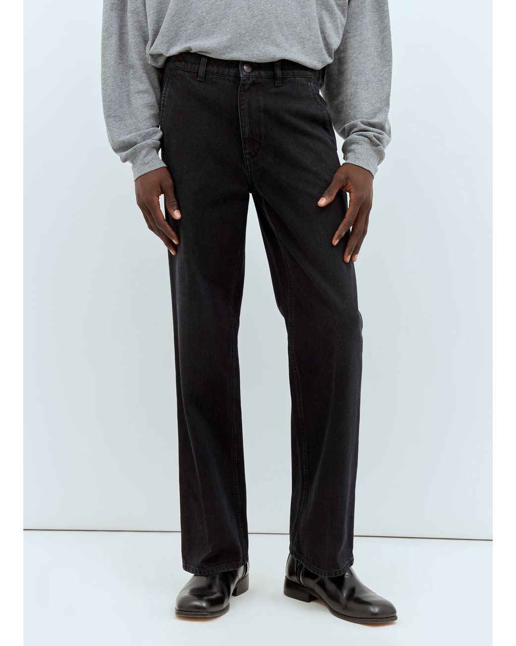 The Row Finch Jeans in Black for Men | Lyst Australia