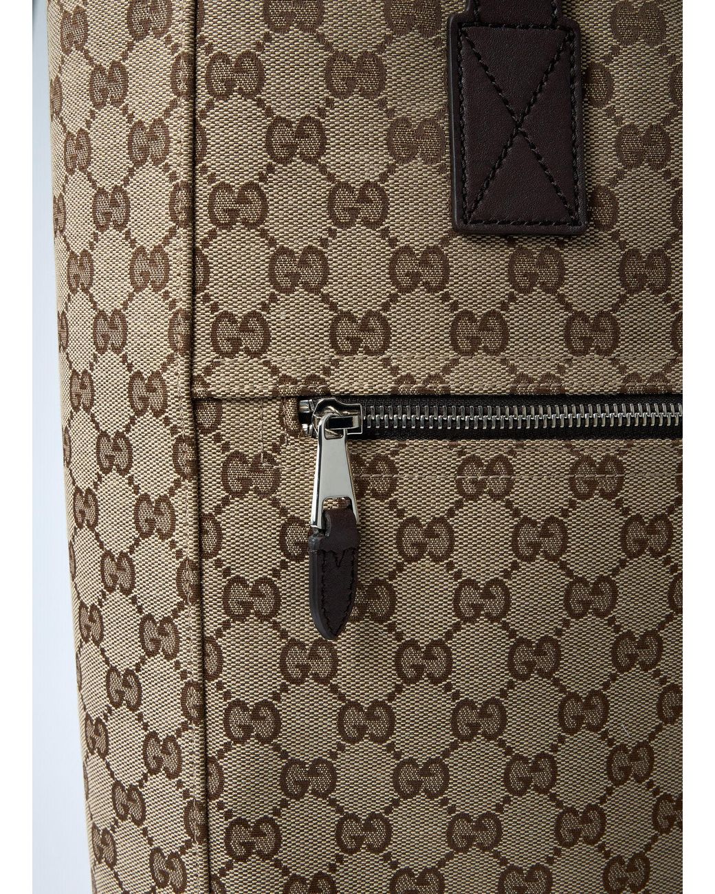 Gucci Gray Medium Gg Canvas Tote Bag for men