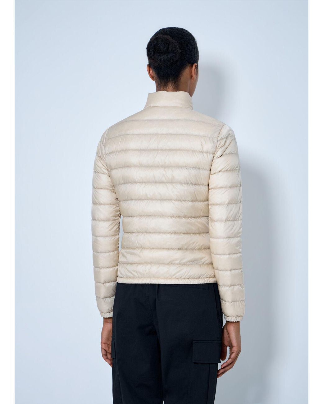 Moncler Blue Lans Down Jacket