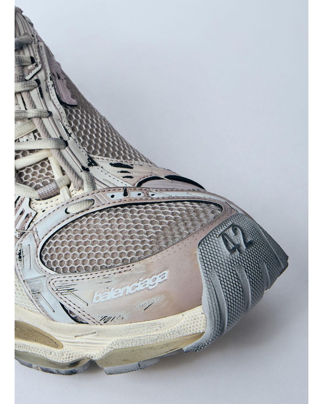 Balenciaga White Stapler Sneaker for men