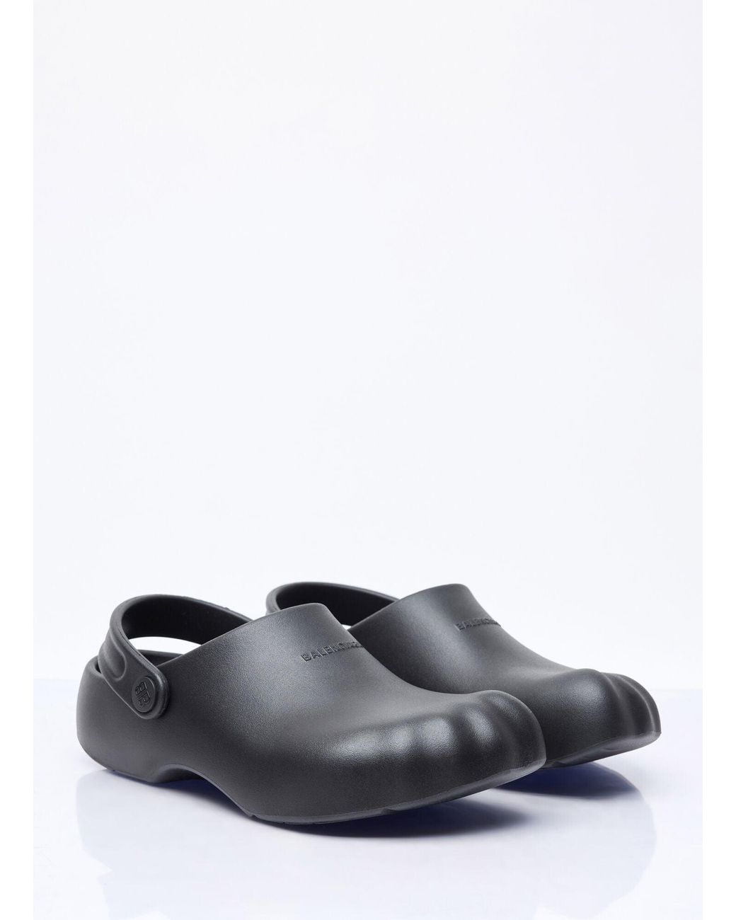 Balenciaga White Sunday Mules