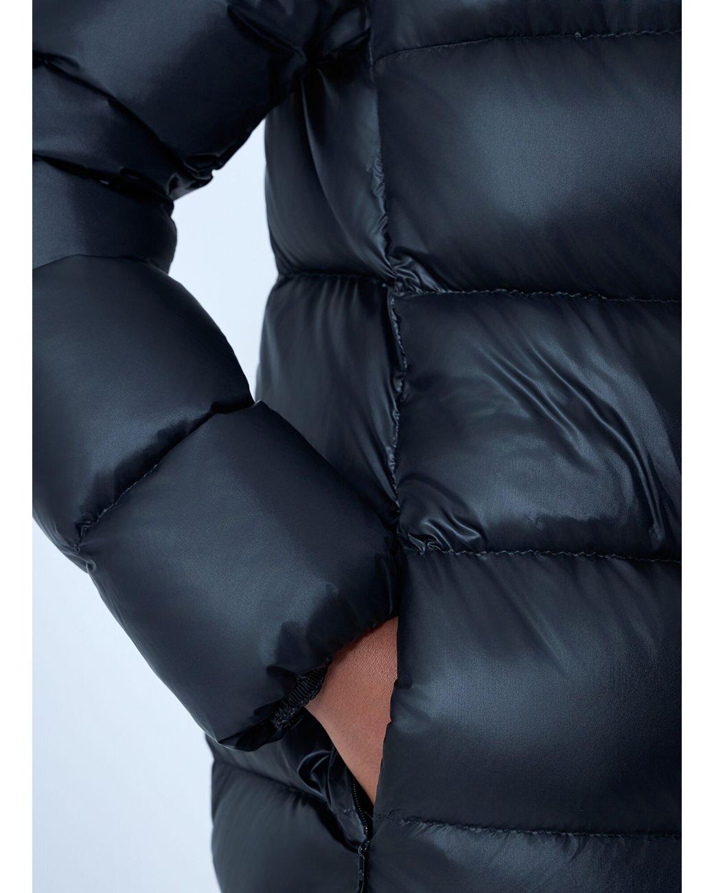 Moncler Blue Cochevis Short Down Jacket
