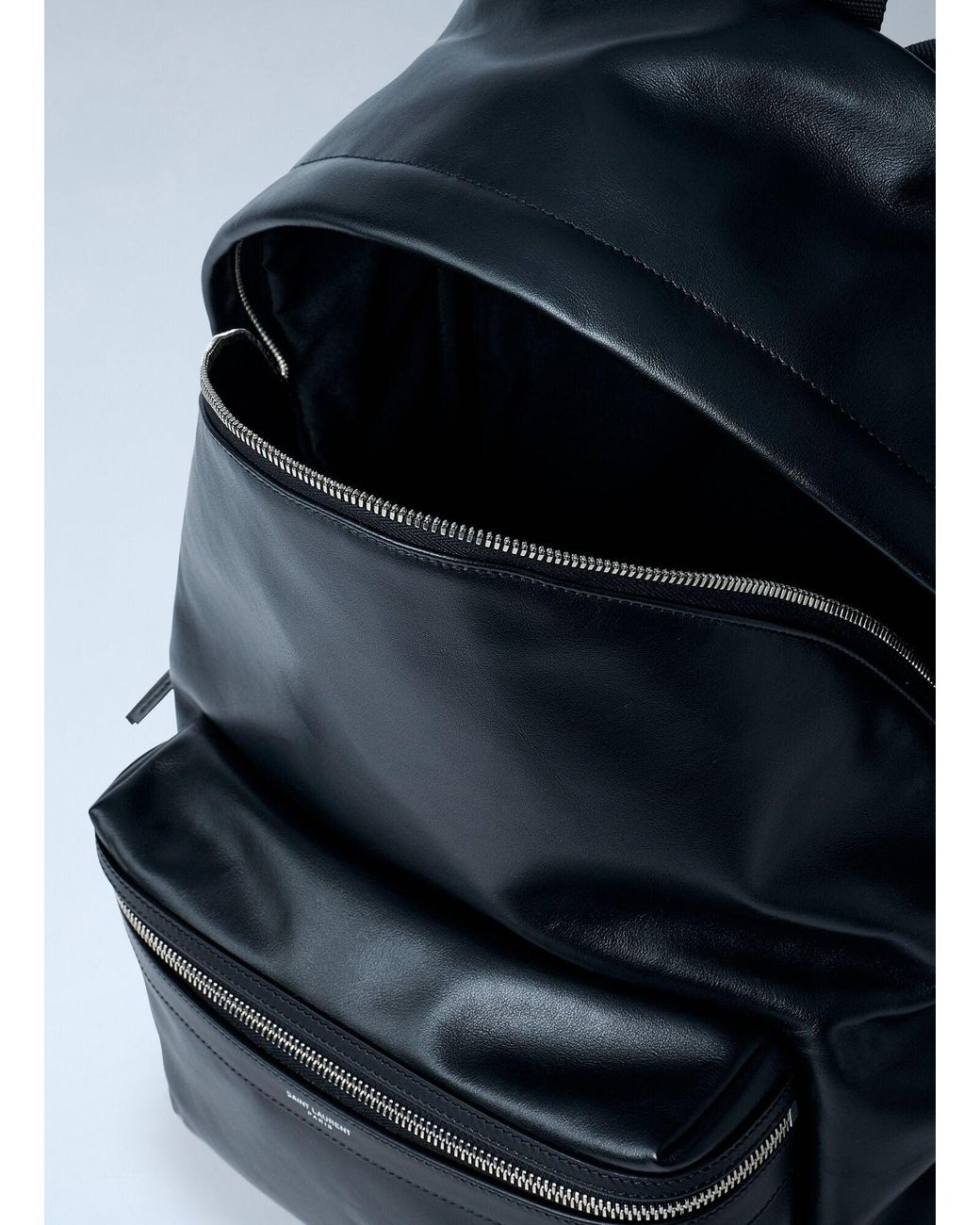 Saint Laurent Blue City Backpack for men