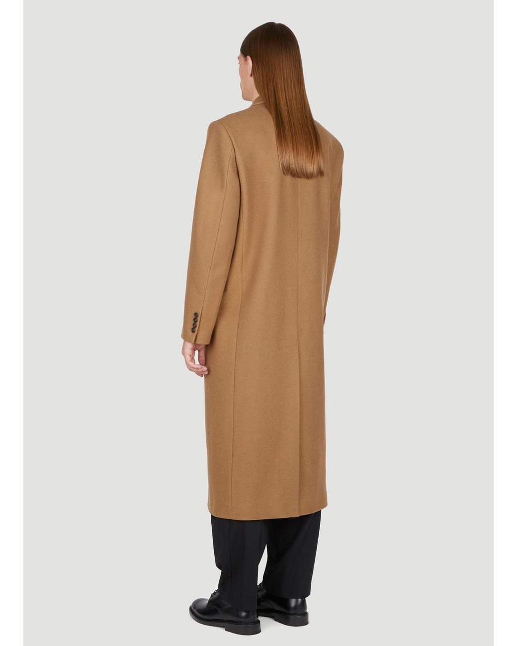 Diomene Natural Wool Coat for men