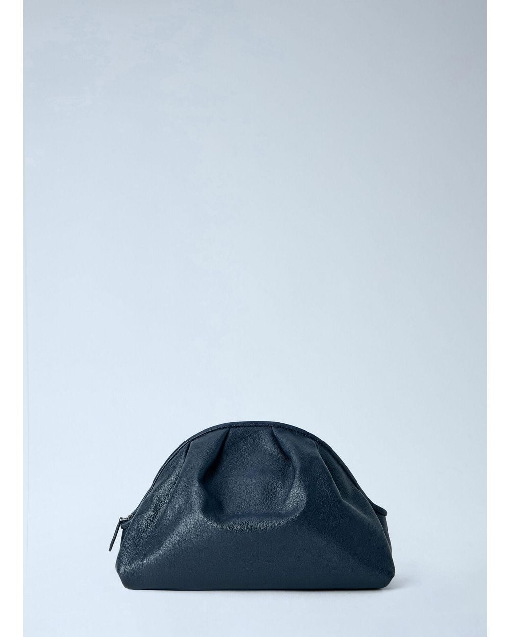 The Row Blue Small Charlotte Clutch Bag