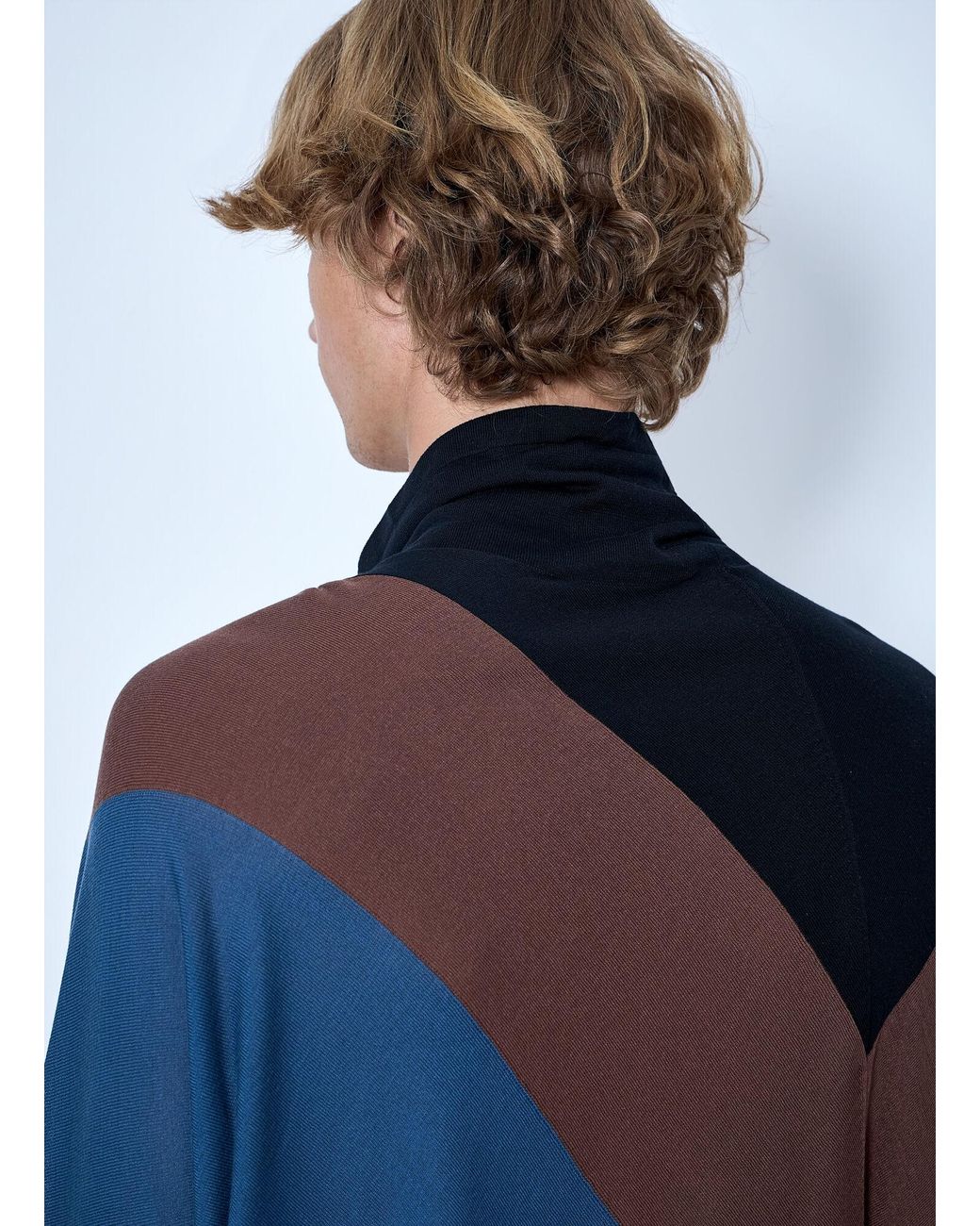 Kiko Kostadinov Blue Sigo Knit Pullover for men