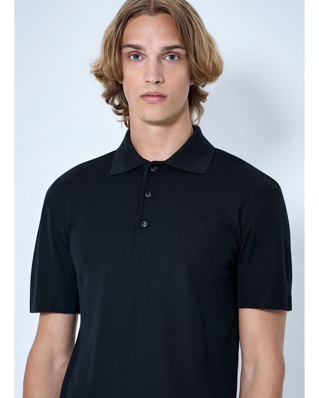 The Row Blue Mistral Polo Shirt for men