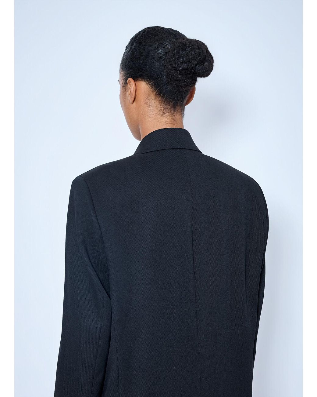 Rohe Blue Double Breasted Tailored Coat