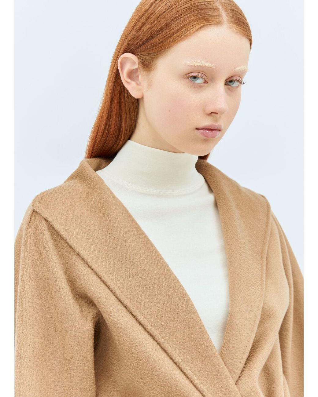 Max Mara Natural Cashmere Cardigan Coat