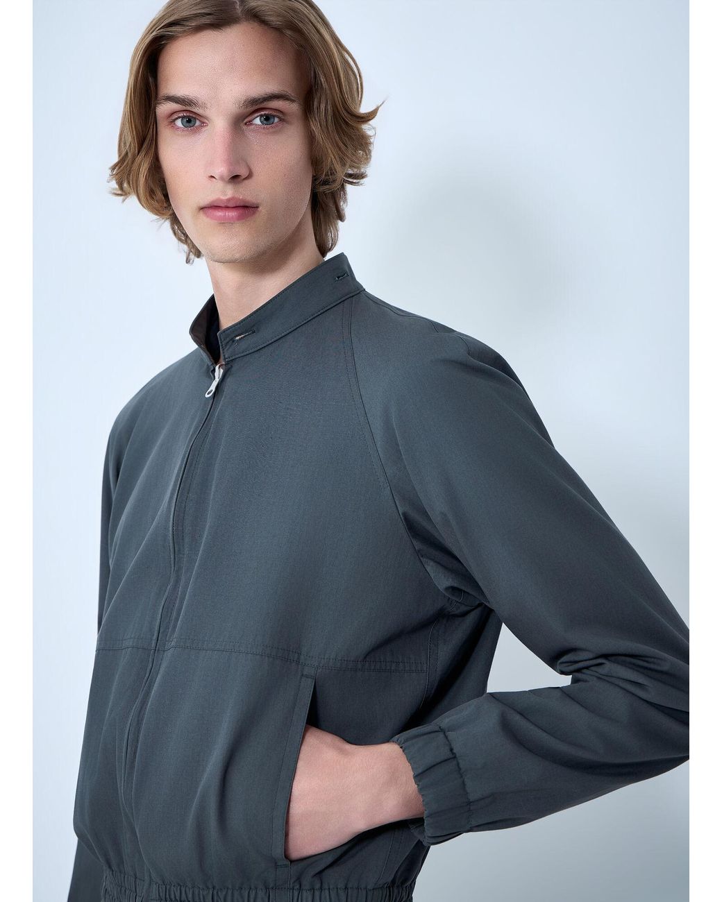 Dries Van Noten Blue Vinnys Reversible Jacket for men