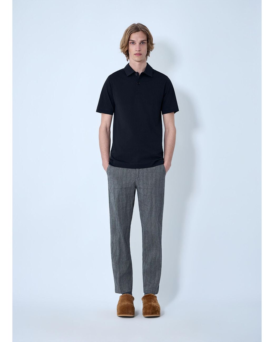 Dries Van Noten Blue Penwick Pants for men