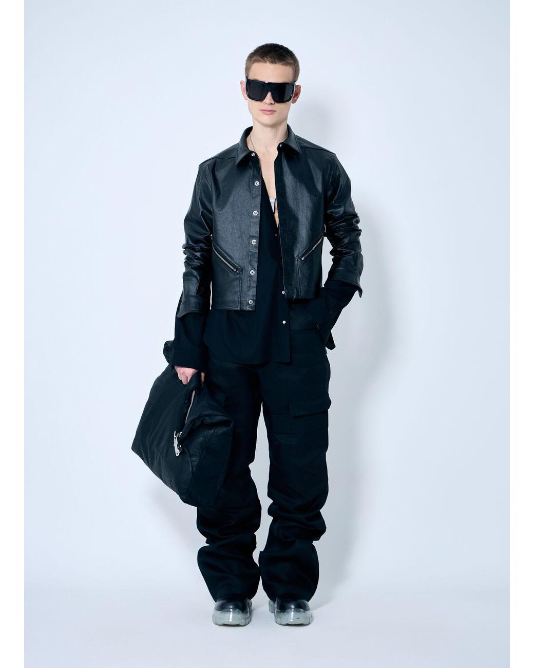 Rick Owens Tour Alice Jacket in Blue for Men | Lyst