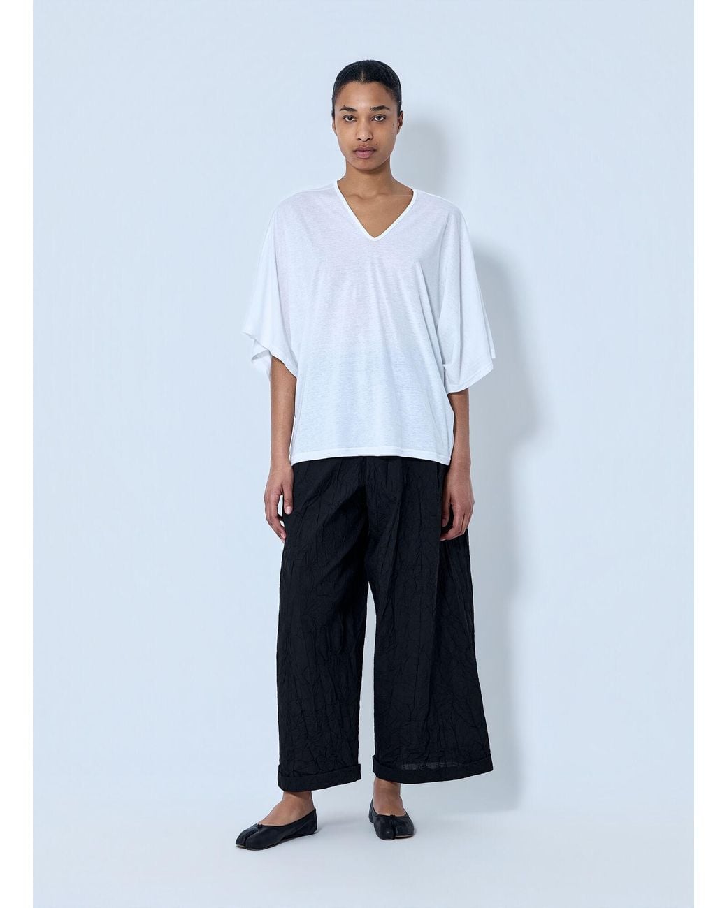 Limi Feu Blue Wide Mackin Pants