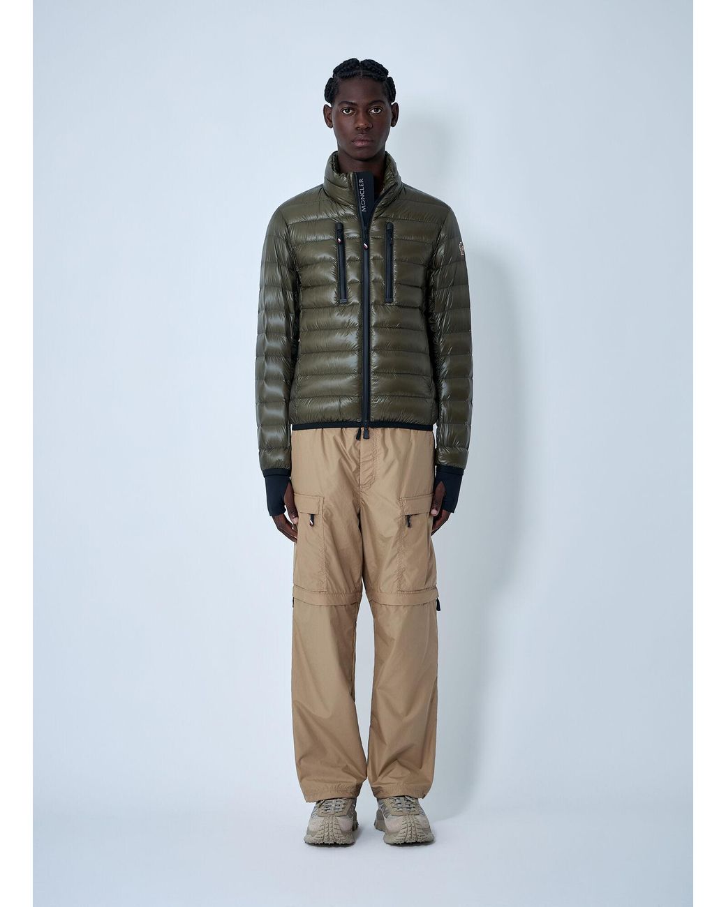 Moncler Multicolor Hers Short Down Jacket for men