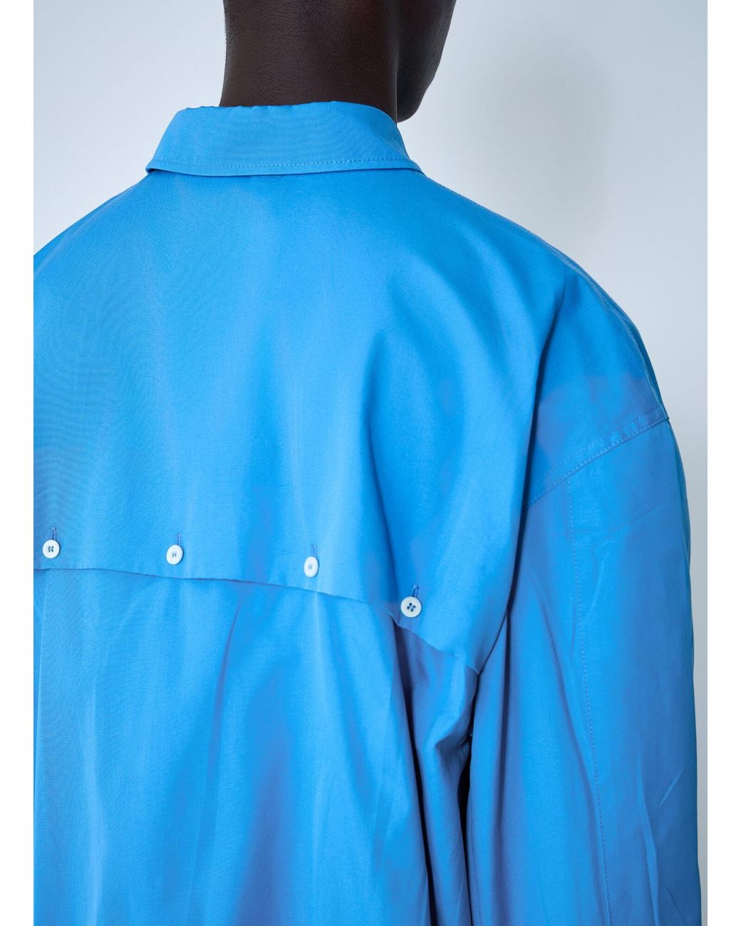 Miu Miu Blue Logo Motif Blouson Jacket