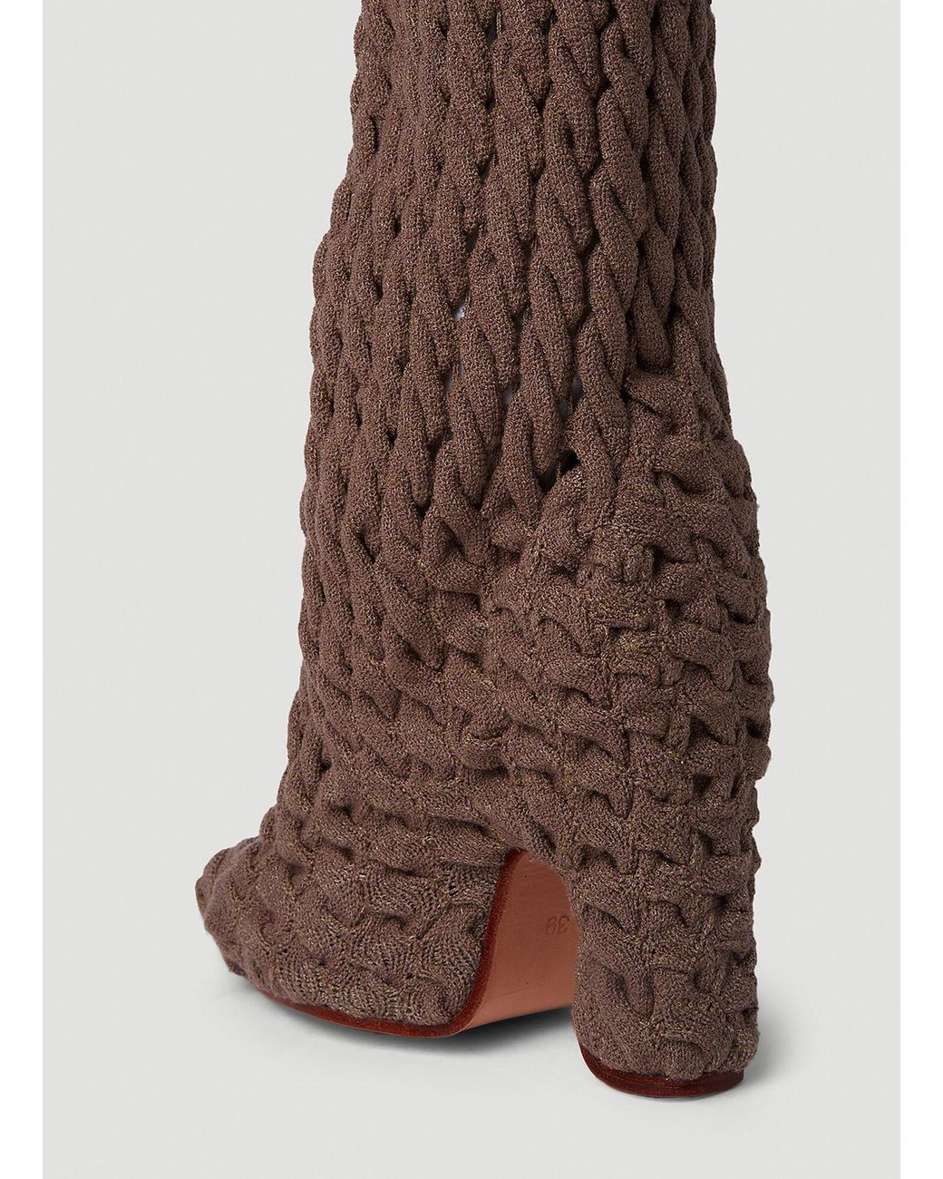 Isa Boulder Brown Minicable Boots
