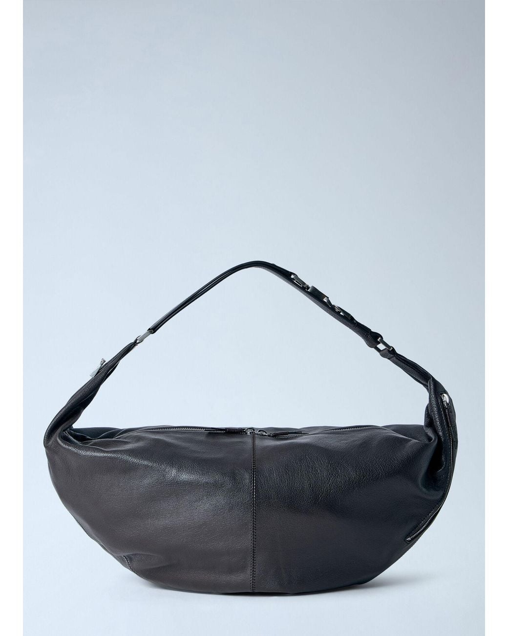 Lemaire Blue Large Quiver Clip Shoulder Bag for men