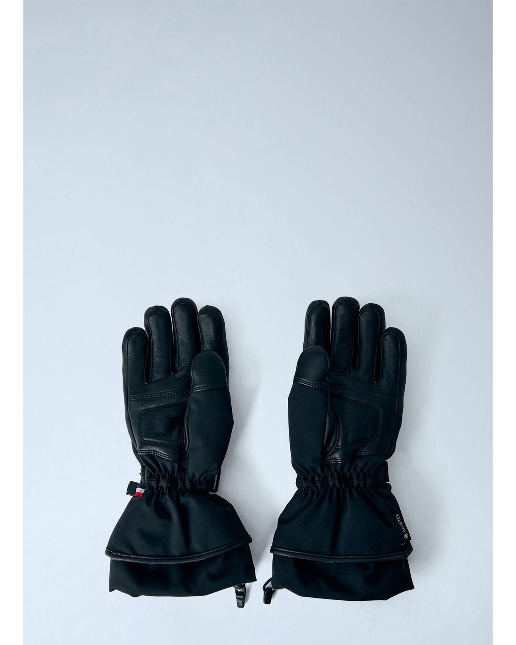 Moncler Blue Technical Ski Gloves
