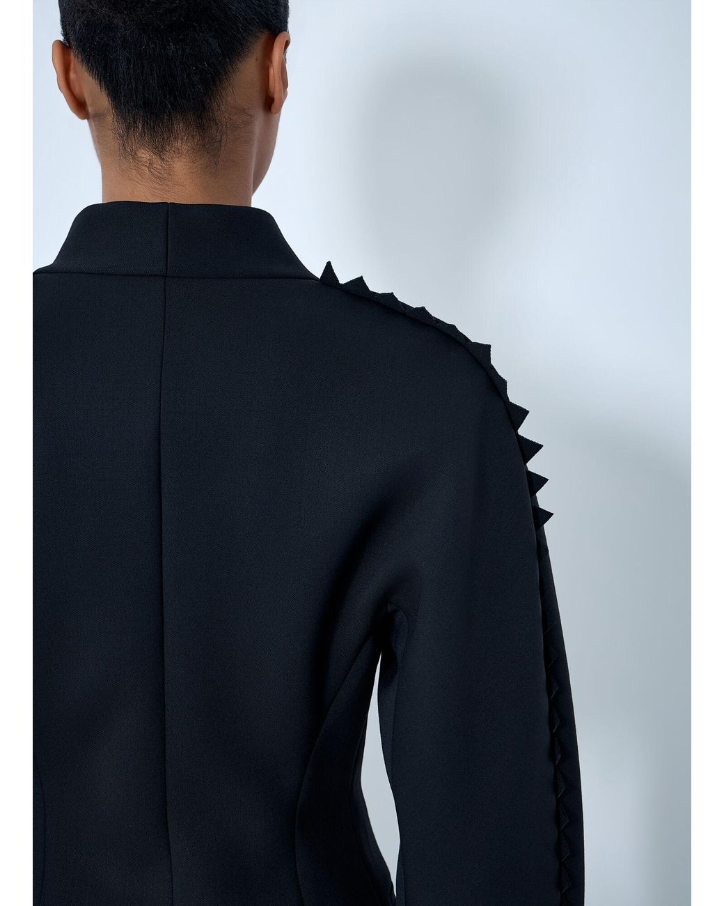 Jacquemus Blue Structured Tailored Jacket