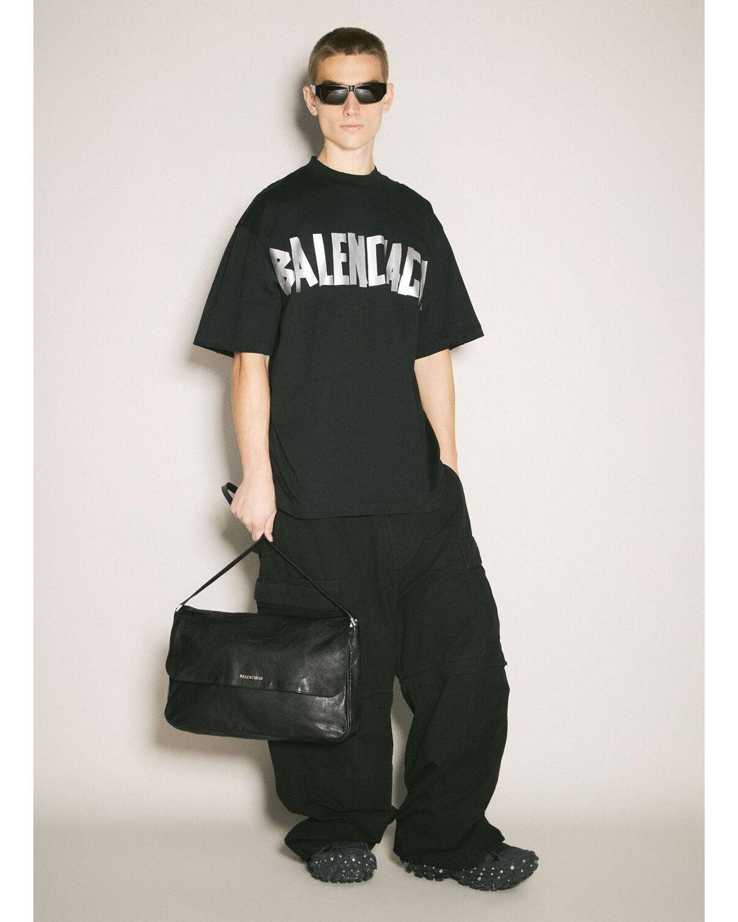 Balenciaga Grungy Medium Messenger Bag for Men | Lyst