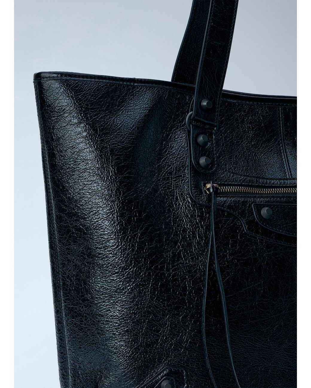 Balenciaga Blue Cabas Le City Tote Bag for men