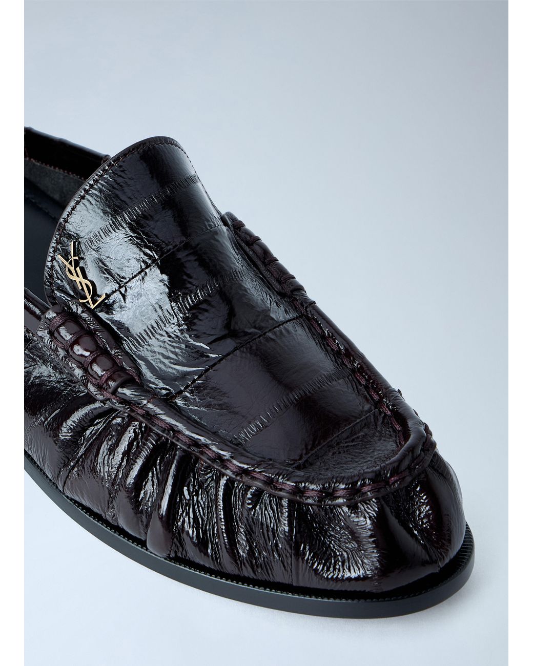 Saint Laurent Black Le Loafer Mules