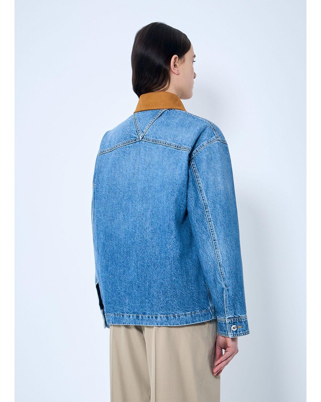 Bottega Veneta Blue Vintage Denim Jacket