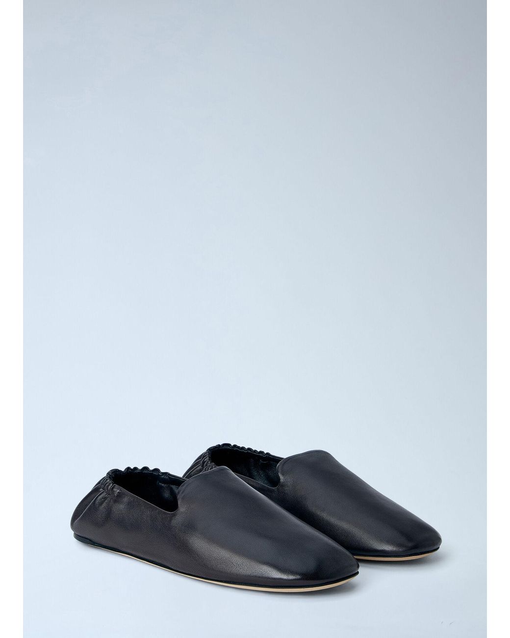 The Row Blue Casa Slippers