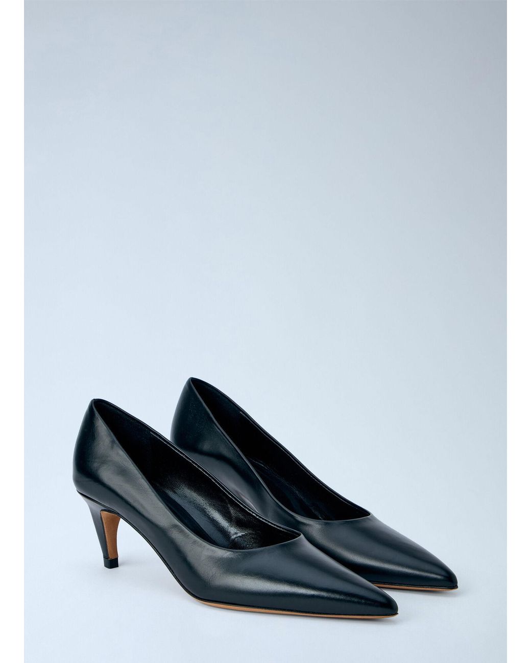 Jude Blue Blade Pumps