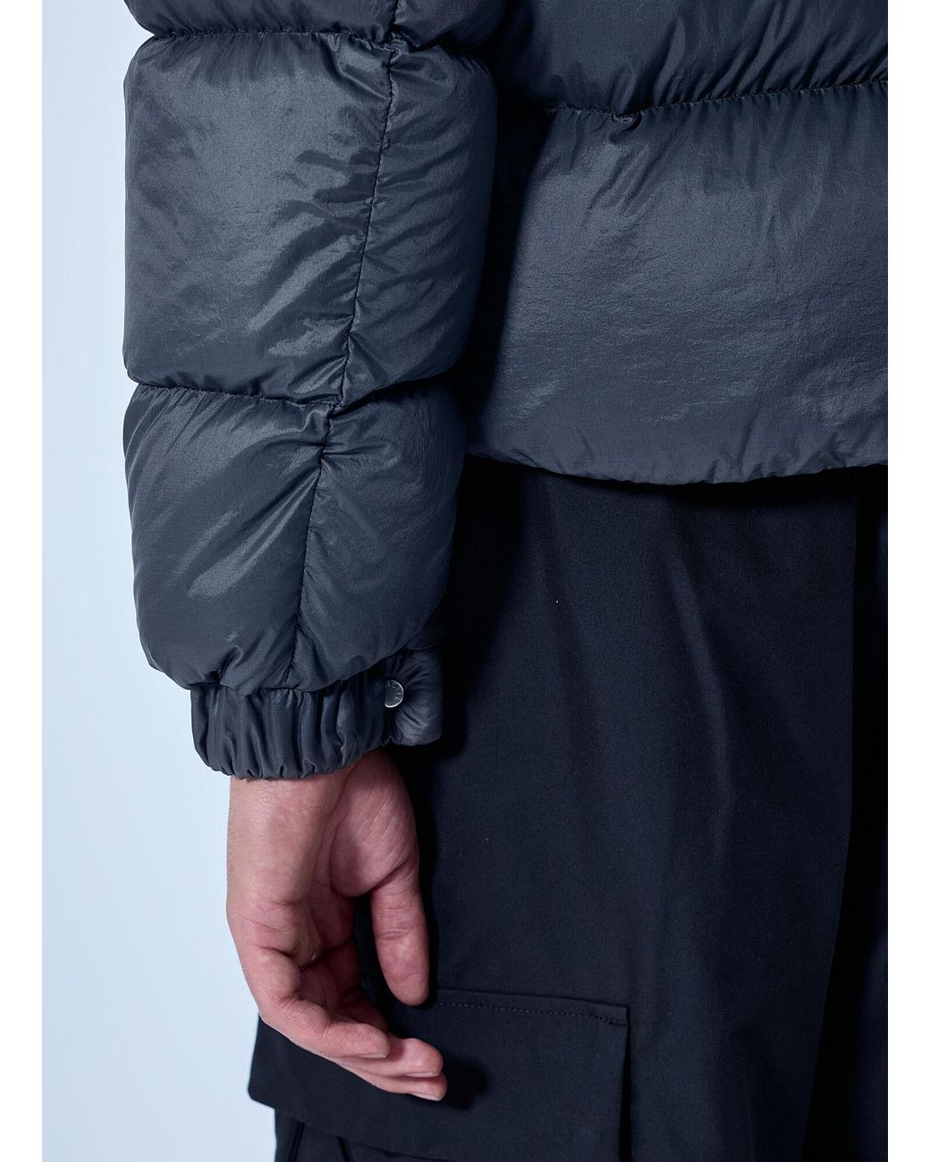 Moncler Blue Pesio Down Jacket for men