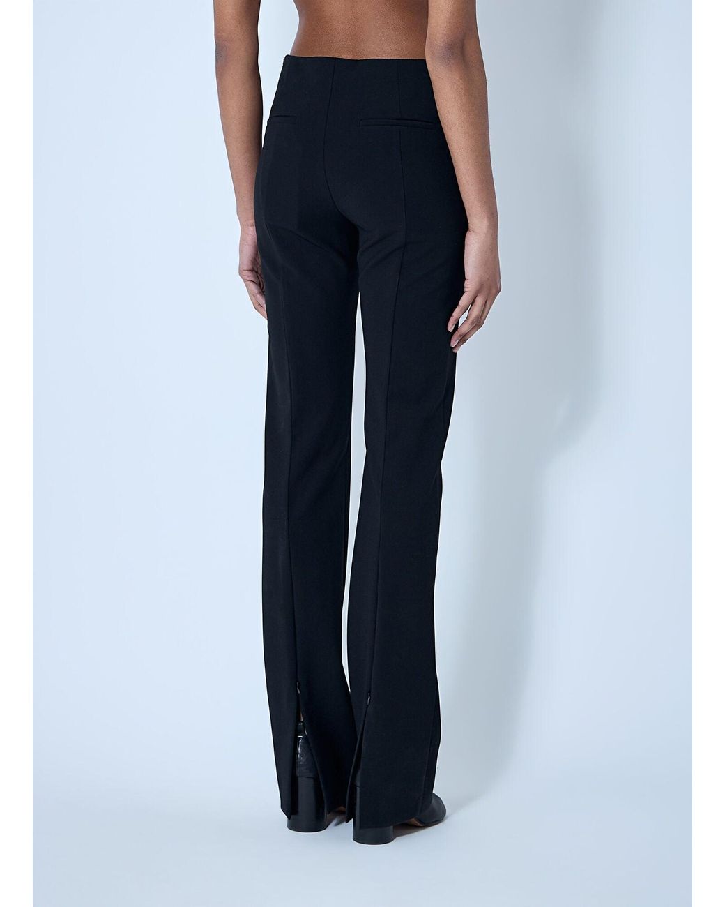 Sportmax Blue Stretch Finish Pants