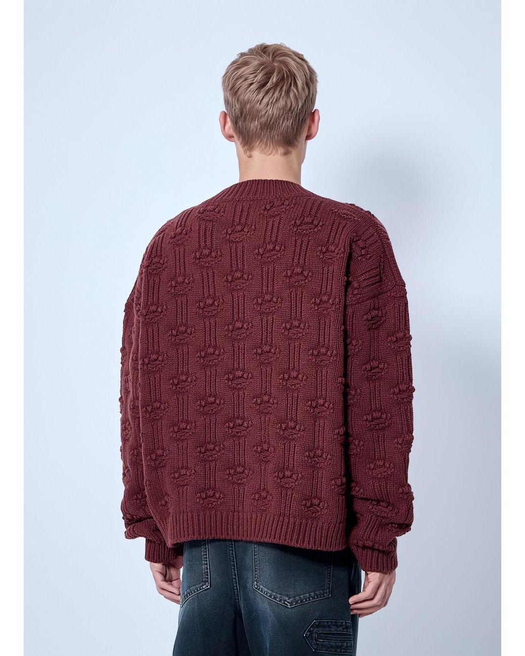 Marni Textured Knit Cardigan for men