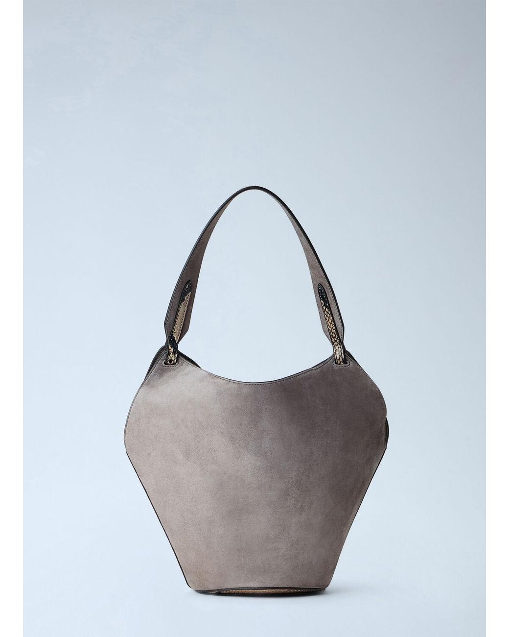 Khaite Blue Lotus Mini Tote Bag