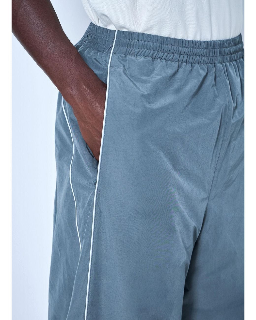 Balenciaga Blue Jogging Pants for men
