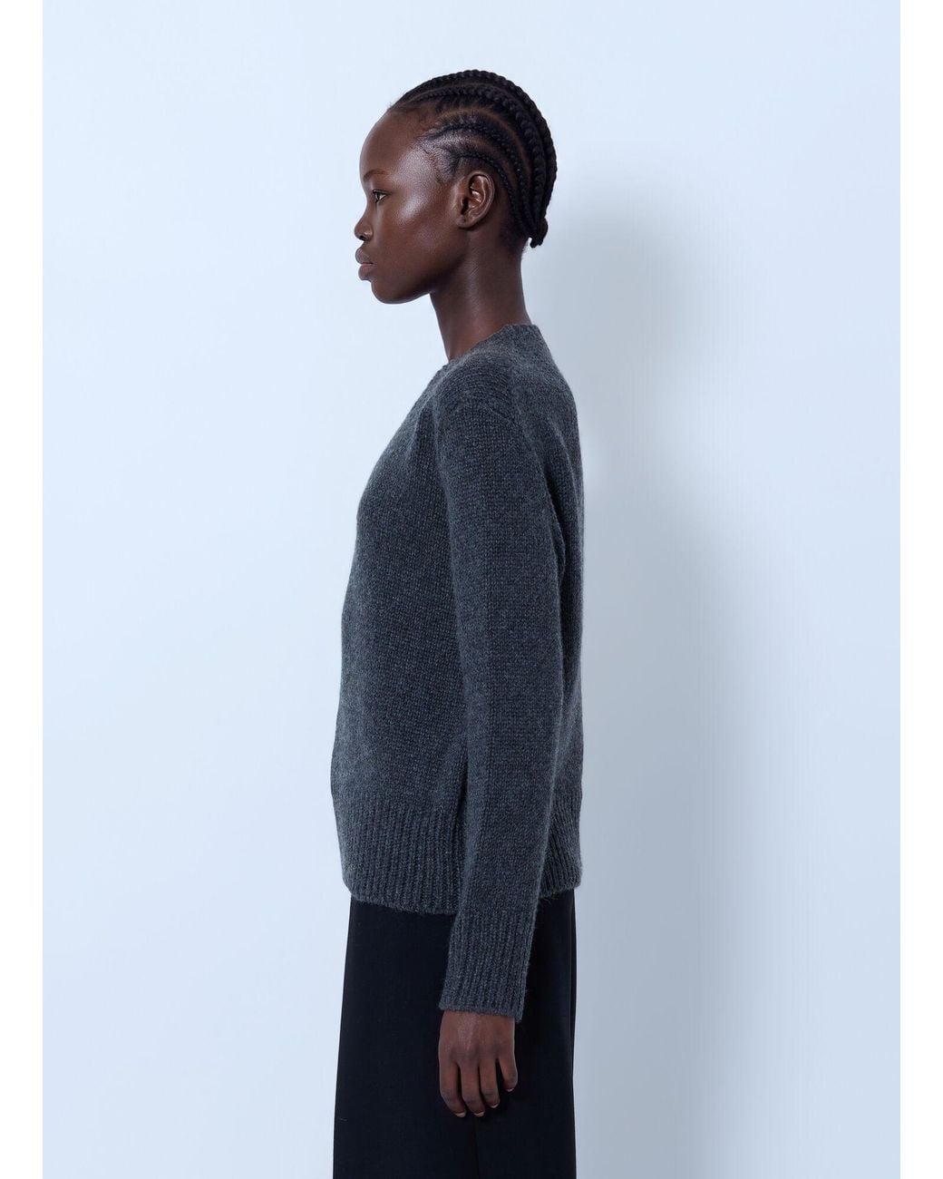 The Row Blue Pato Cashmere Sweater