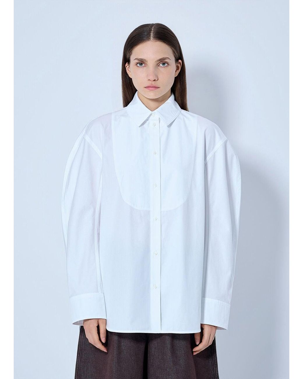 Jacquemus White Citta Button-Down Shirt
