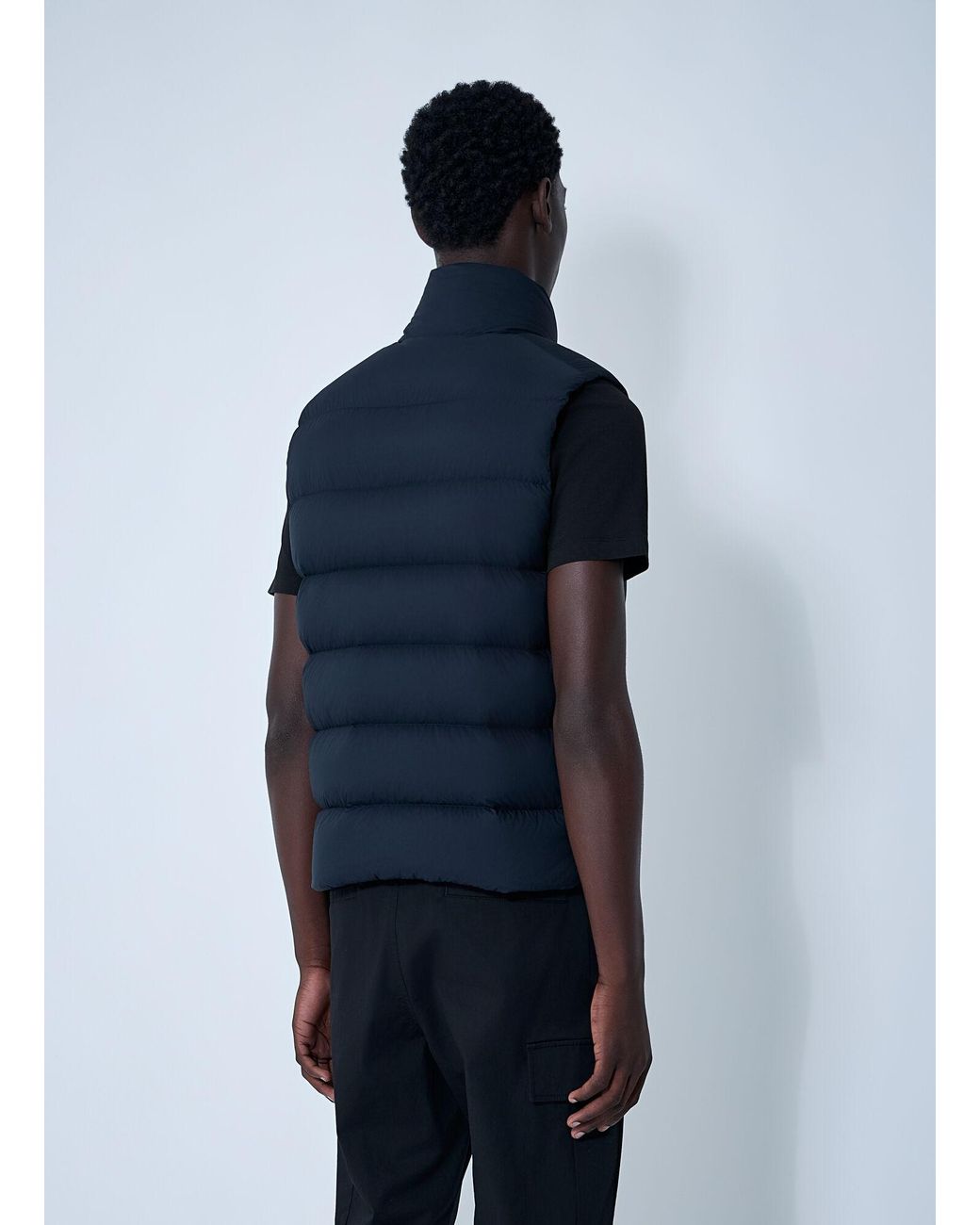 Moncler Blue Tibb Vest for men