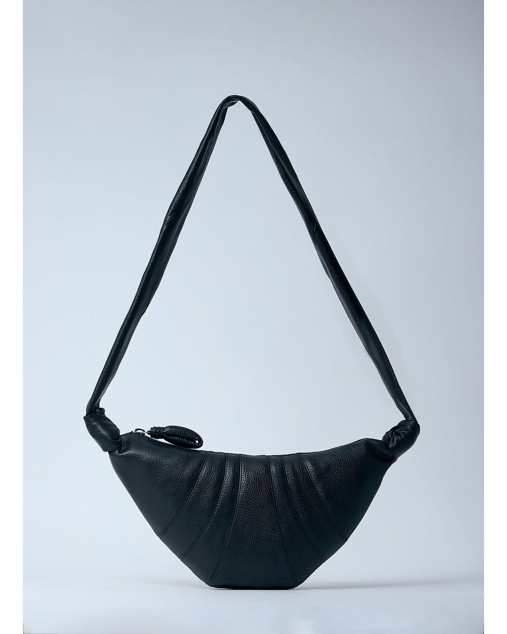 Lemaire Blue Small Croissant Shoulder Bag