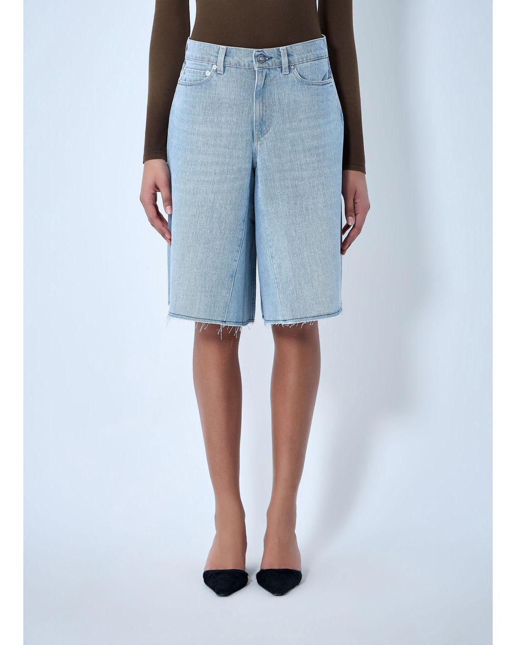 Our Legacy Blue Midi Shorts