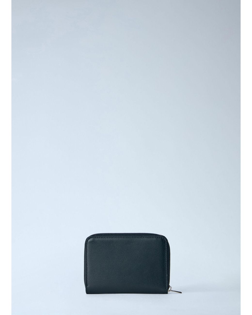 Jil Sander Blue Pocket Zip Around Wallet for men