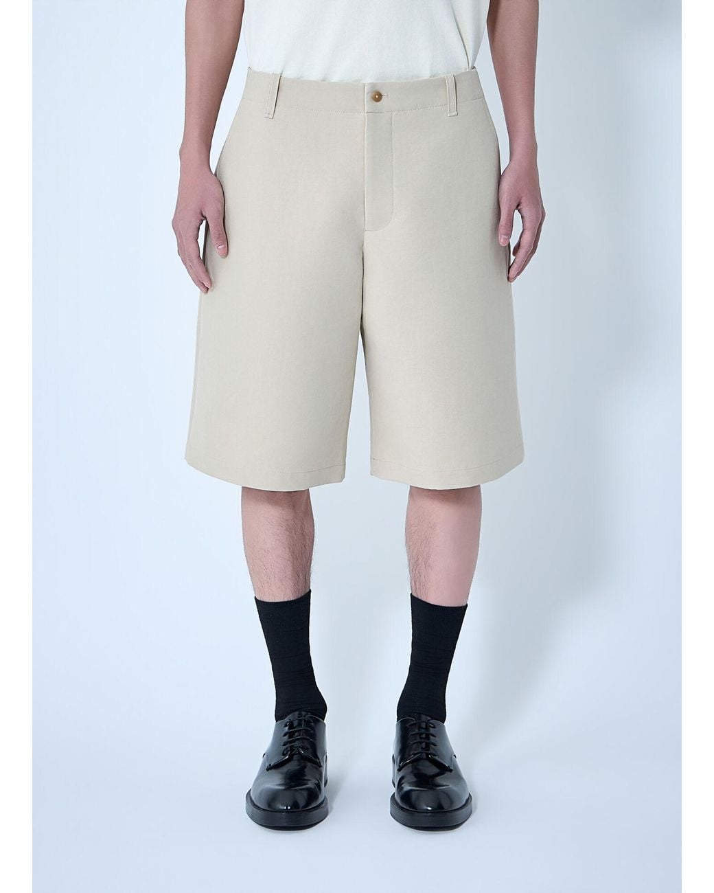Jacquemus Natural Le Short Camargue for men