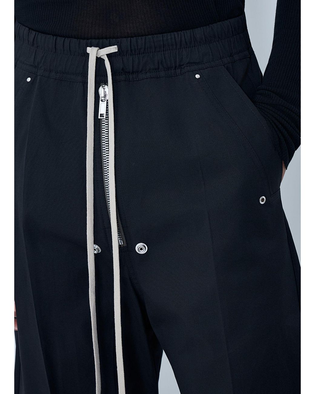 Rick Owens Blue Bela Pants for men