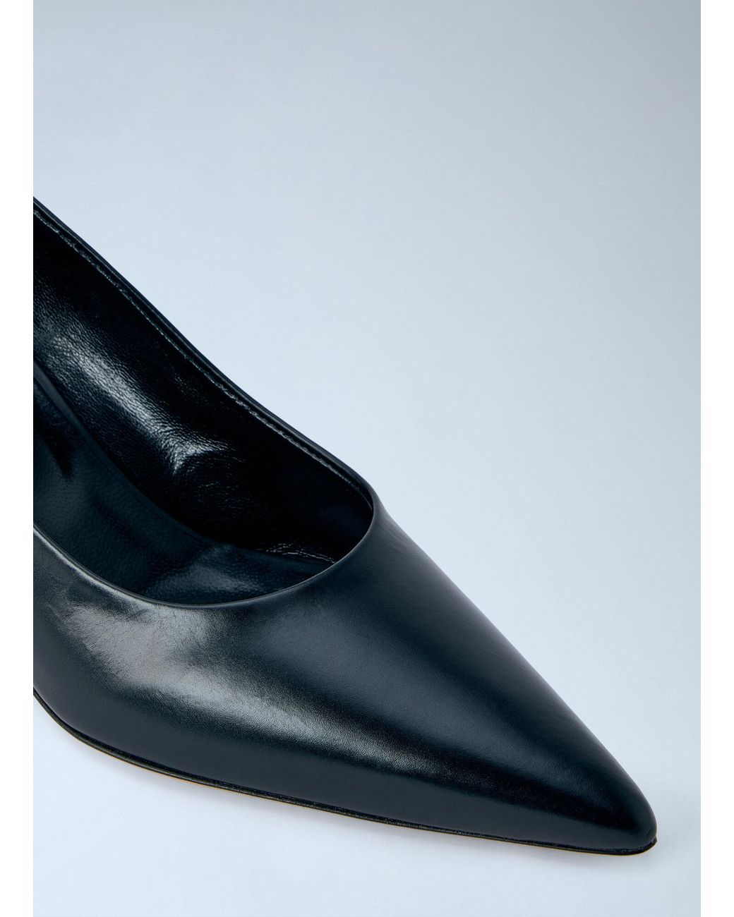 Jude Blue Blade Pumps
