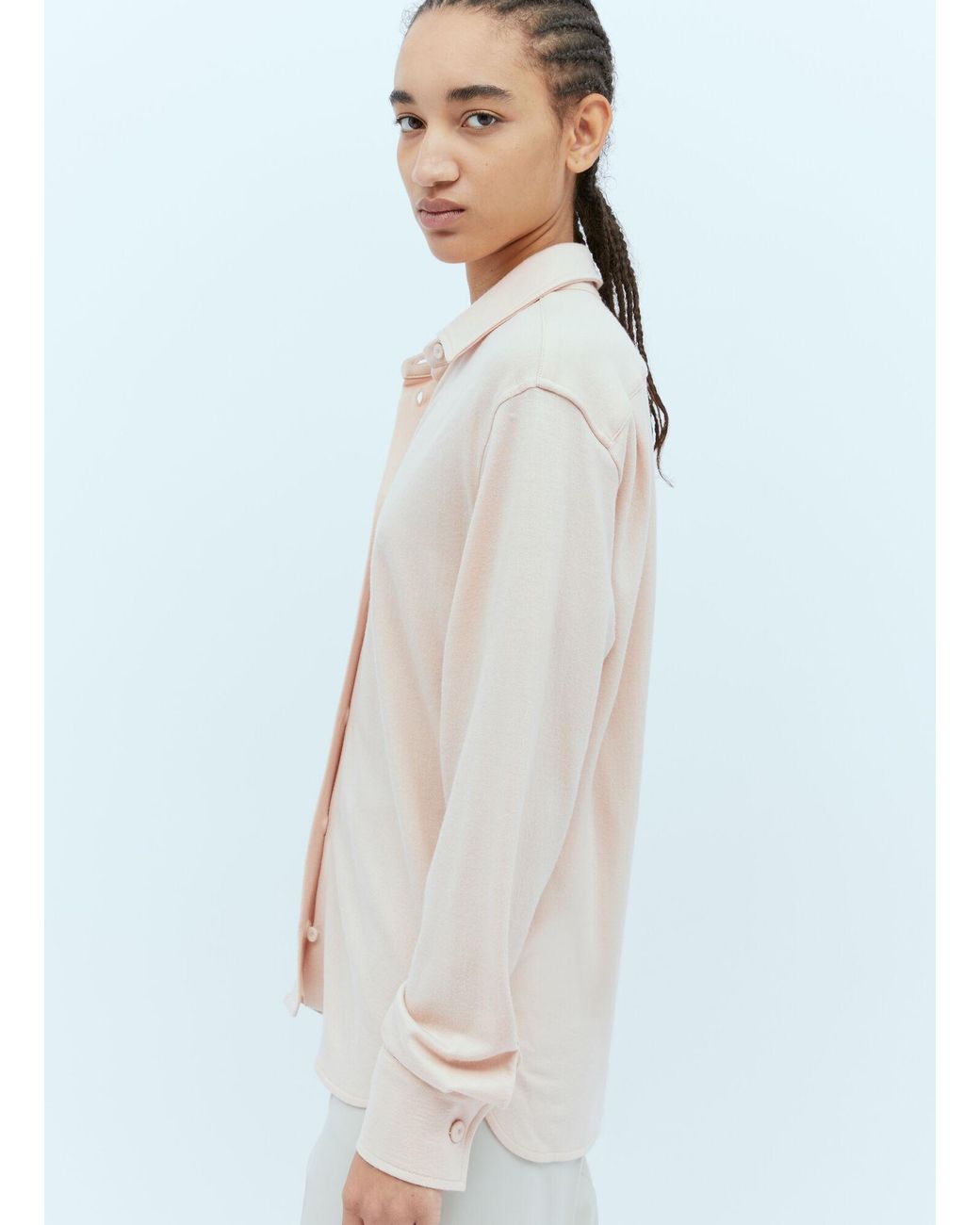 Max Mara White Wool Shirt