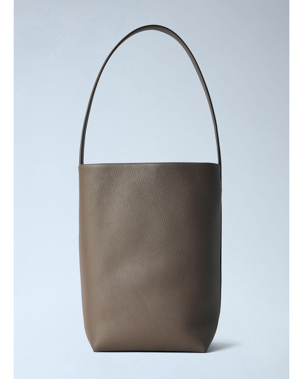 The Row Gray Medium N/S Park Tote Bag